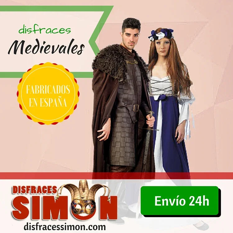 Los trajes medievales hechos en España destacan en calidad - Disfraces Simon