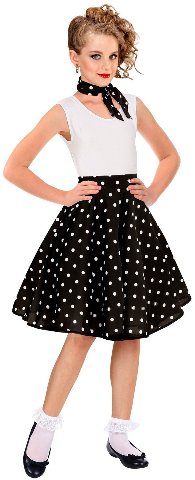 Déguisements de groupe de filles des années 50 à pois