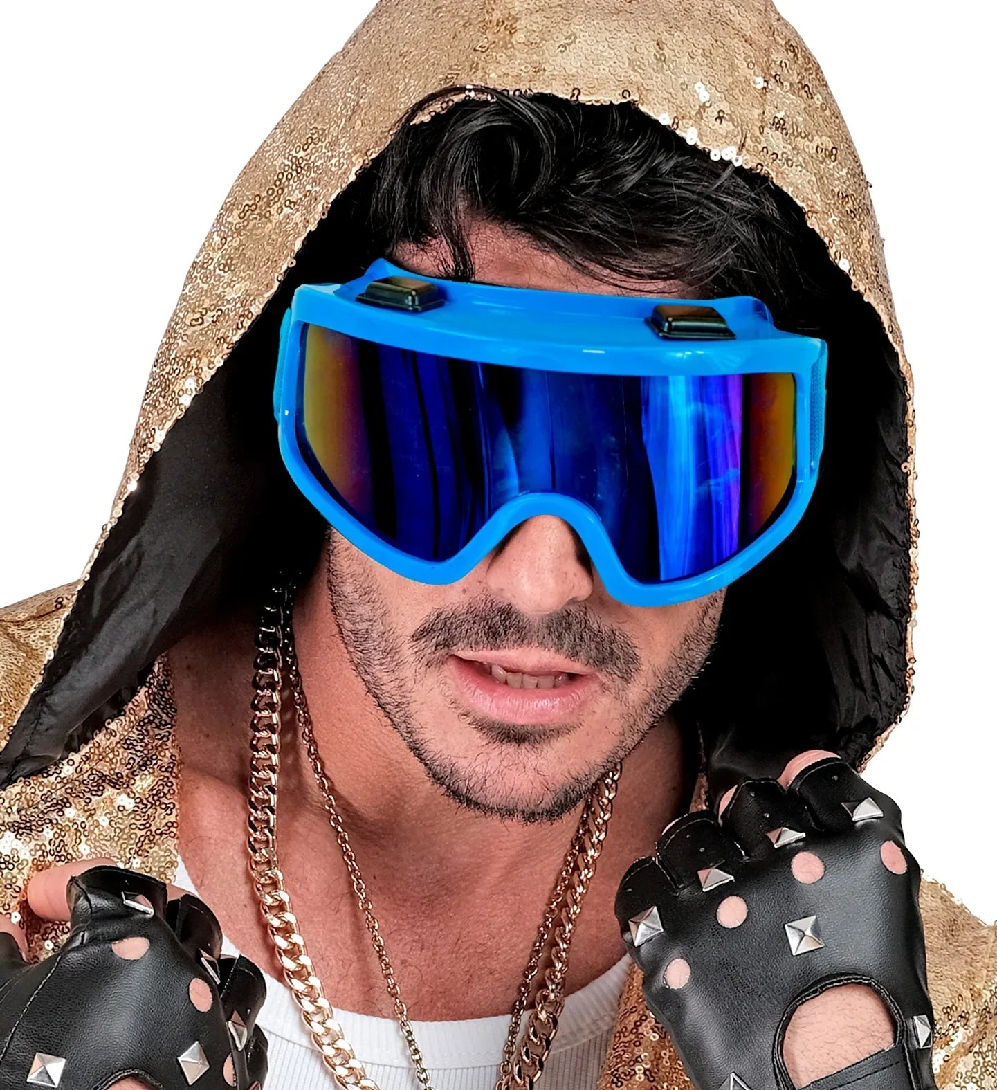 Gafas de Esquí o Snowboard Años 80 Azules Gafas Widmann