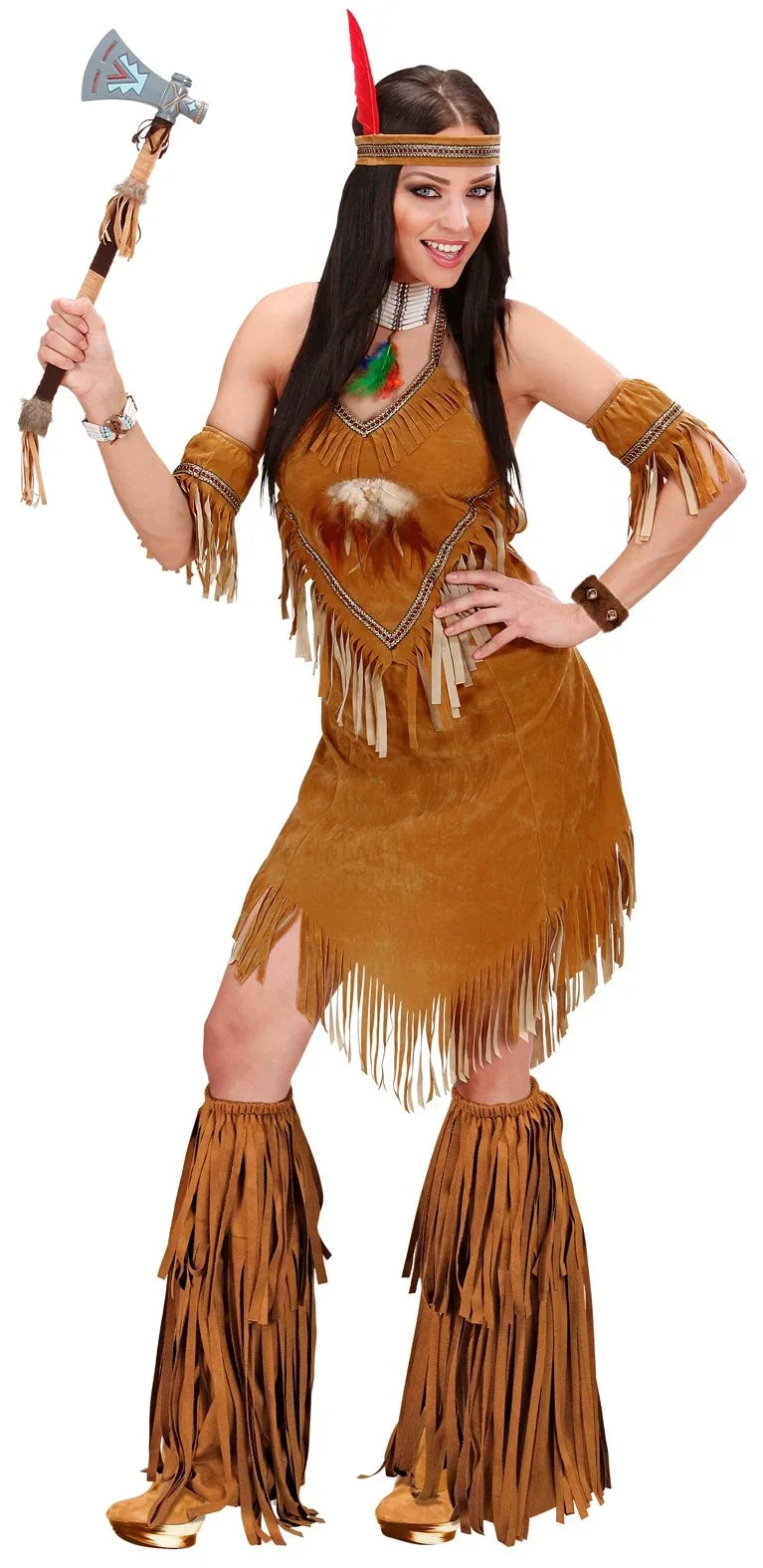 Cubrebotas Hippies Marrones con Flecos Cubrezapatos y Botas Widmann