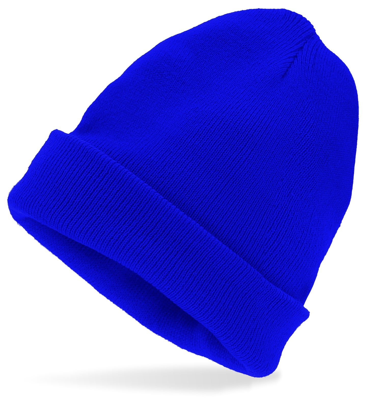 Gorro Azul Oscuro Tipo Lana
