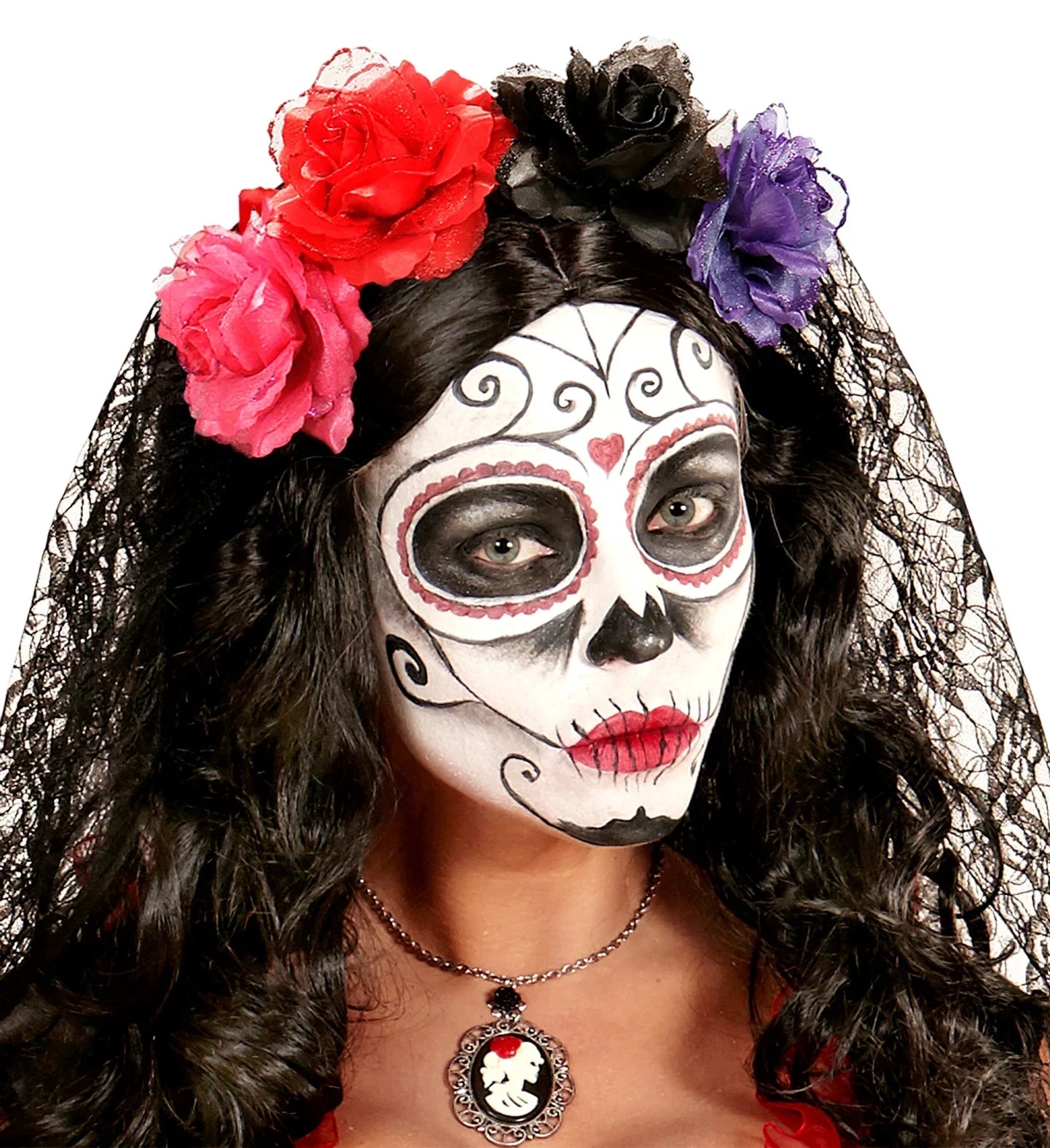 Flor de Tela Negra Flores Widmann