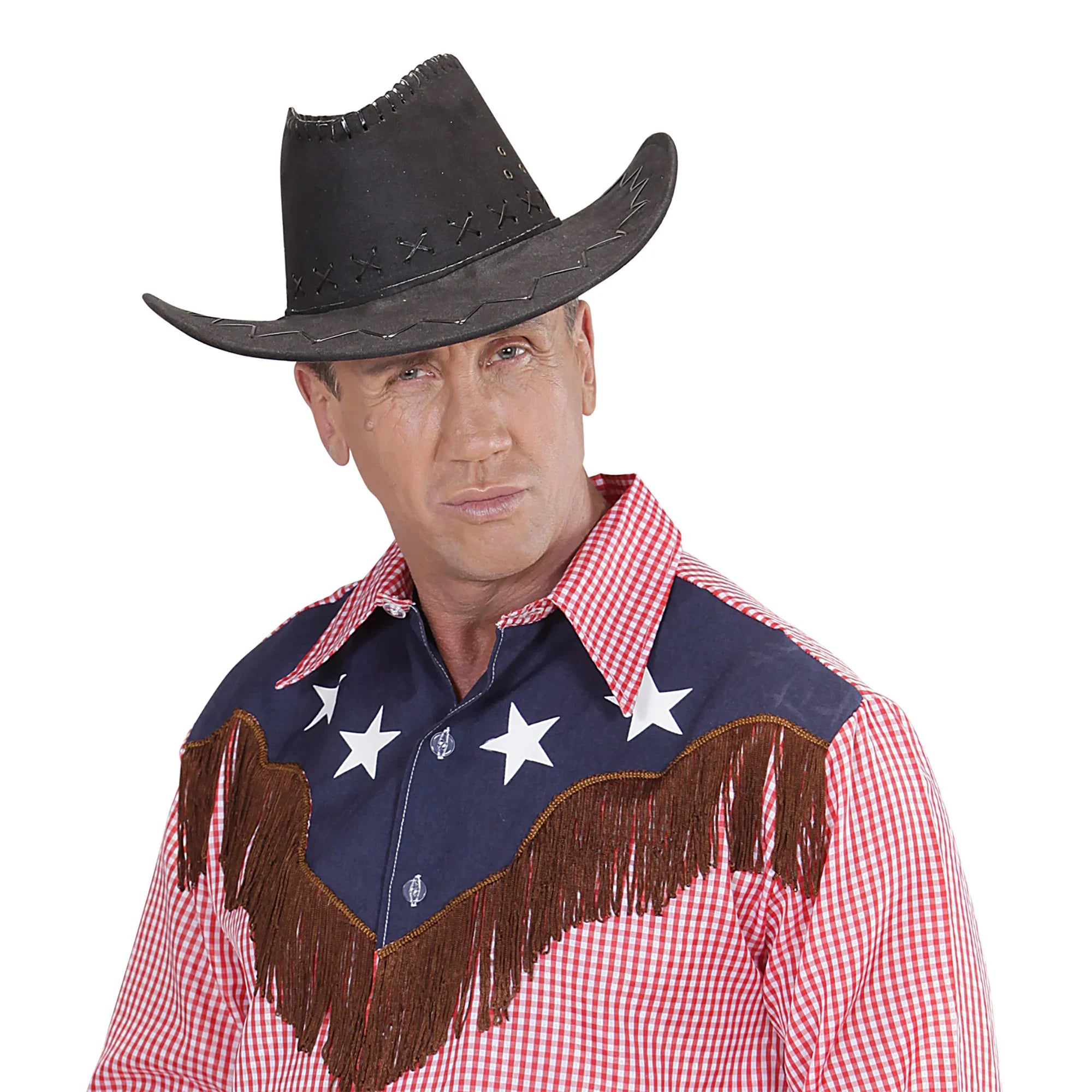 Sombrero Decorado Negro COMPLEMENTOS Fashion Manufacturer