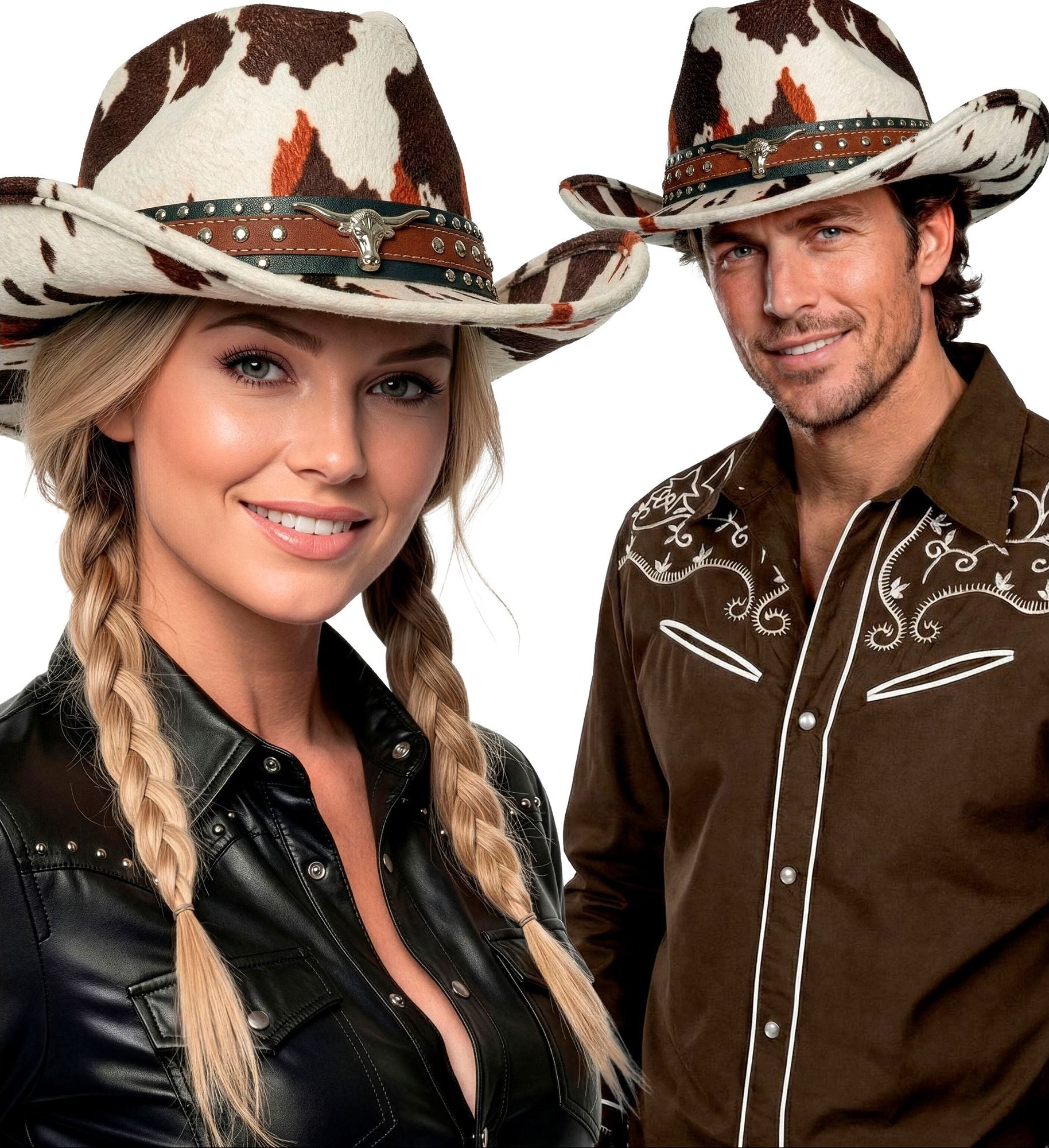 Chapeau de cow-boy Montana Animalier