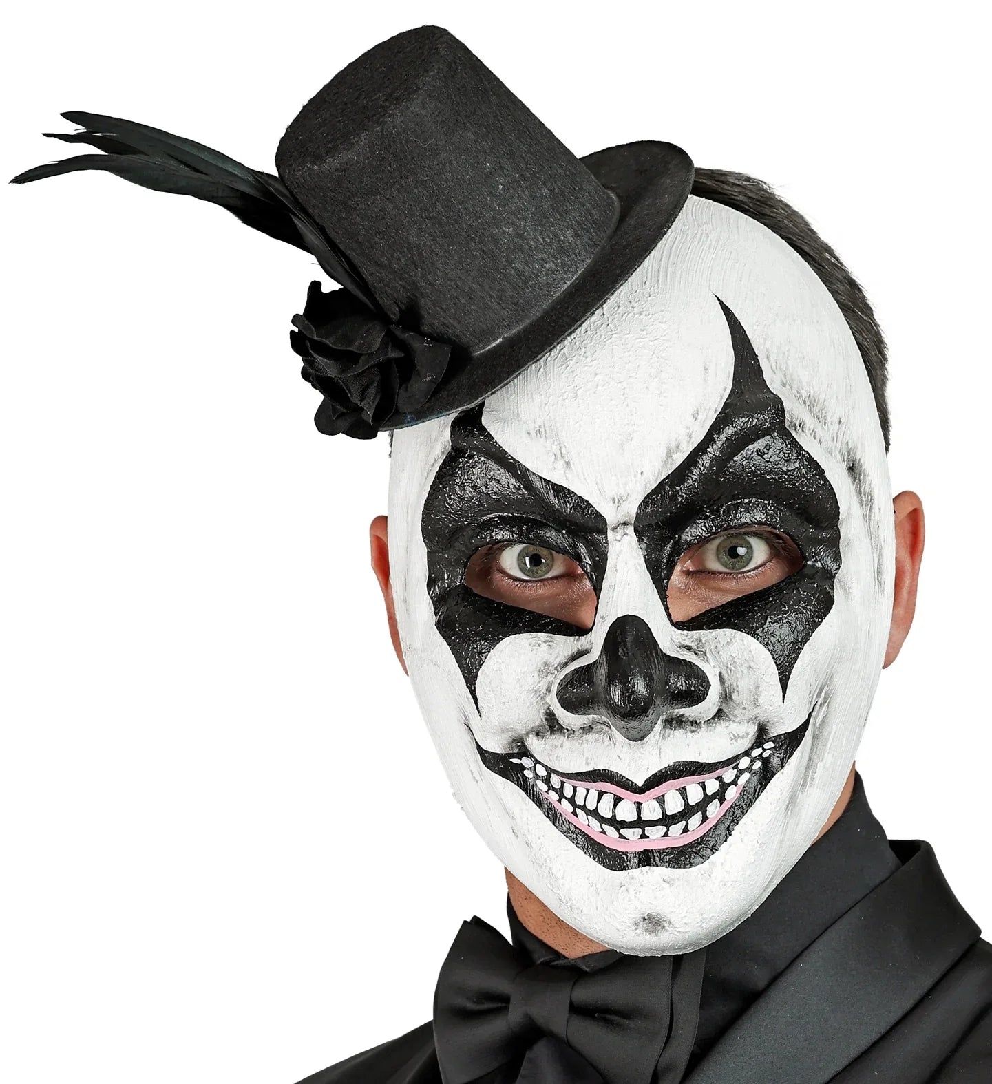 Máscara de Payaso Asesino con Chistera Máscaras de Payaso Asesino Widmann