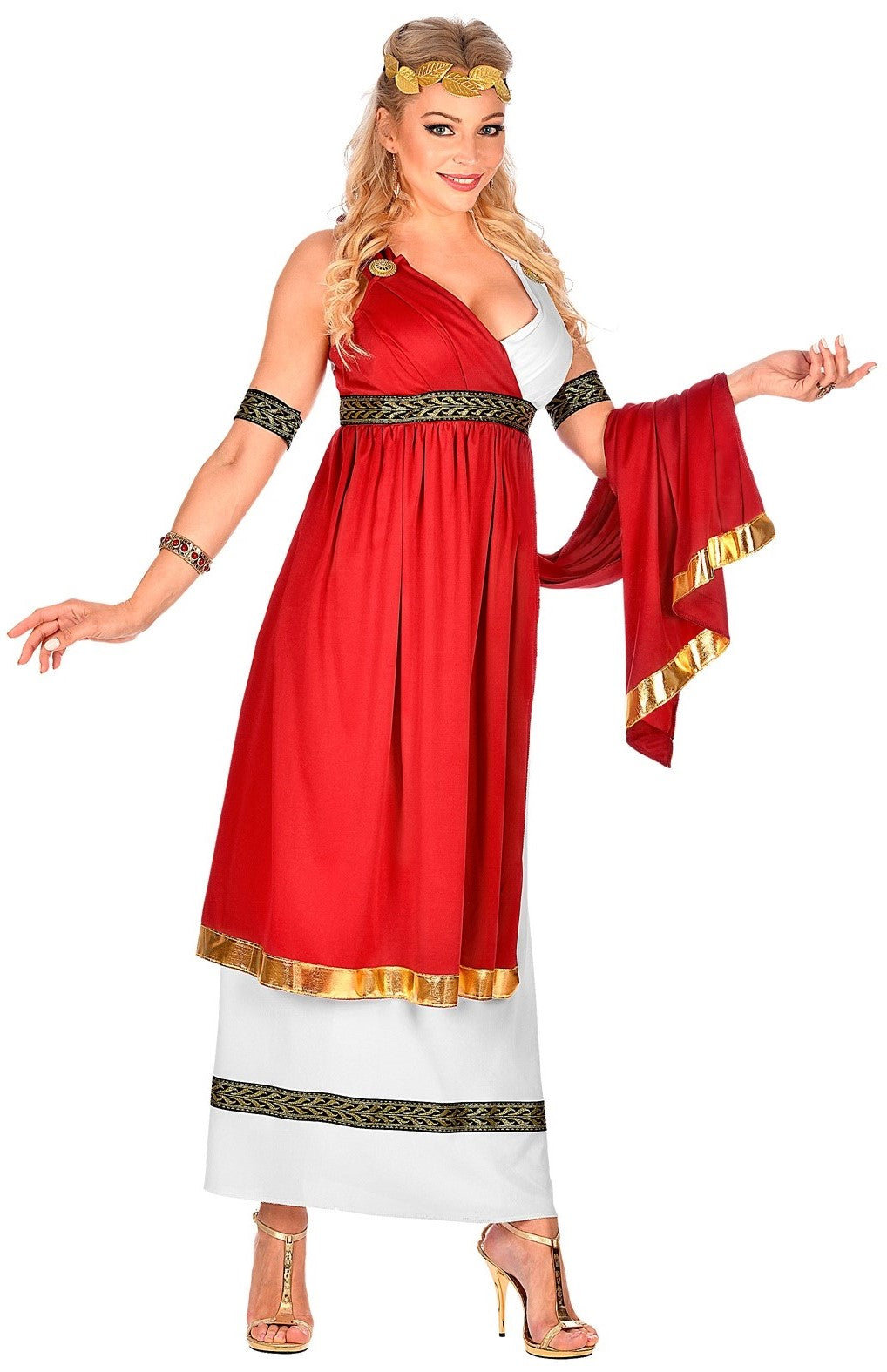 Déguisements pour le groupe du sénateur et de lady roman en grenat