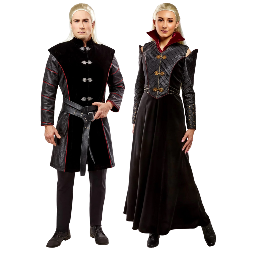 Déguisements de couple du prince daemon et de la reine rhaenyra