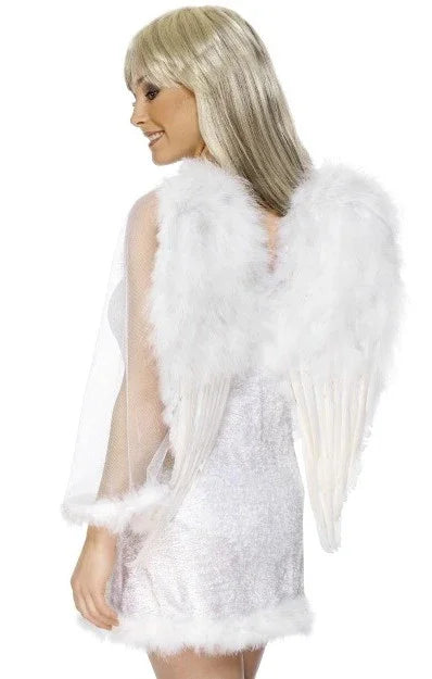 Alas Grandes de Plumas Blancas Alas Smiffys