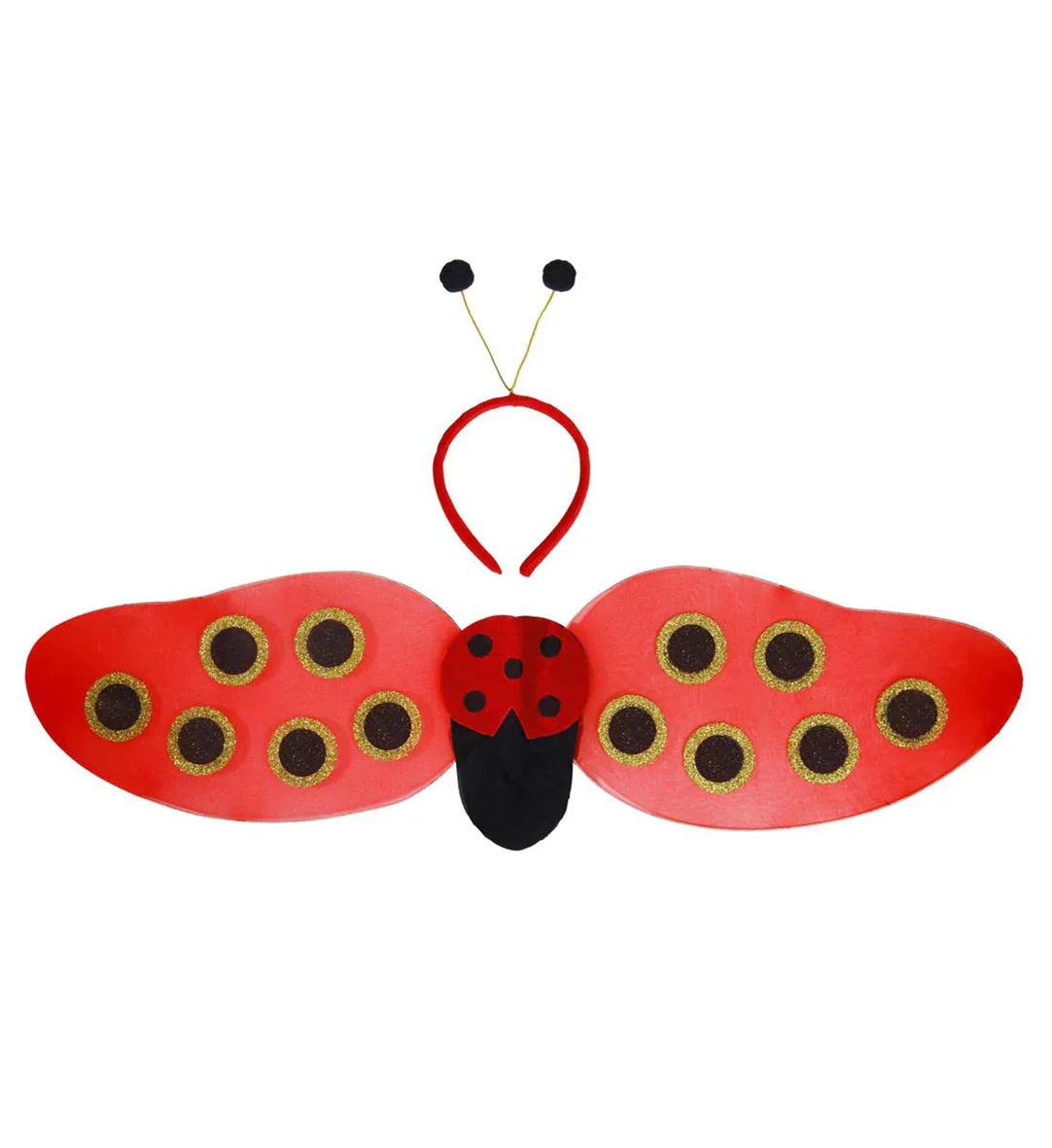 Alas y Diadema de Mariquita Alas Widmann