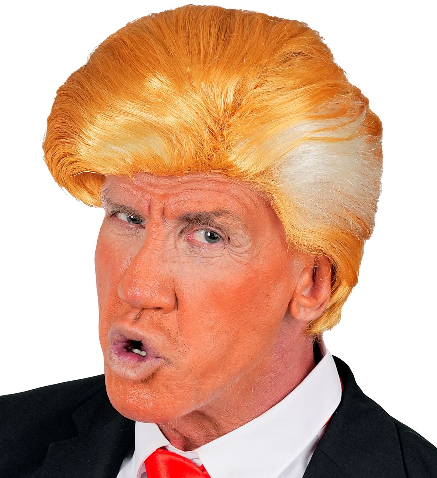 Perruque blonde du président Donald Trump