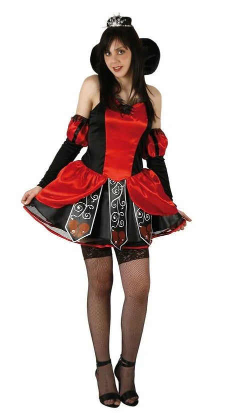 Disfraz de Princesa de Corazones Adultos Atosa