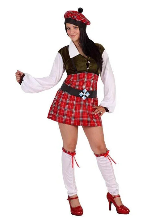 Disfraz de Escocesa Sexy Escoceses Atosa
