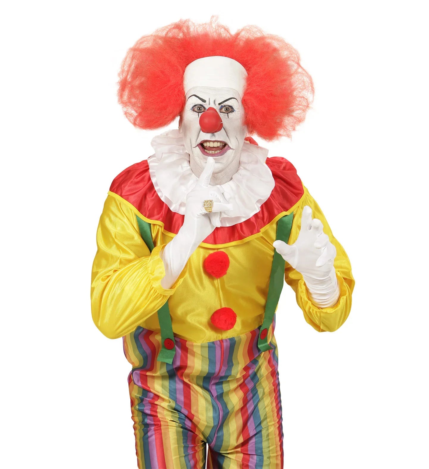 Peluca de Payaso con Calva Pelucas Widmann