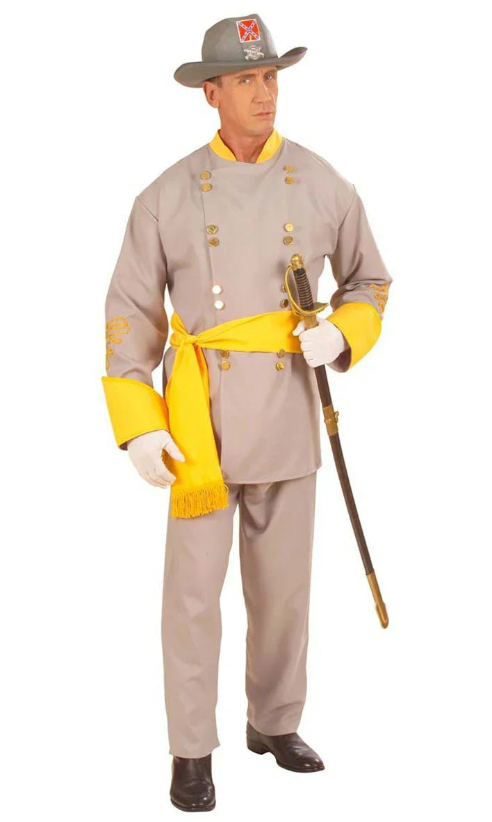 Disfraz de General Sudista en Gris Militares y Soldados Widmann