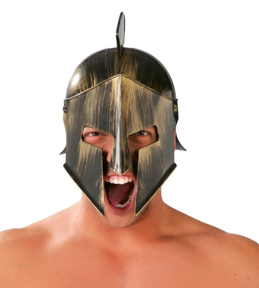 Casco Gladiador Romano con Máscara Cascos Guirca