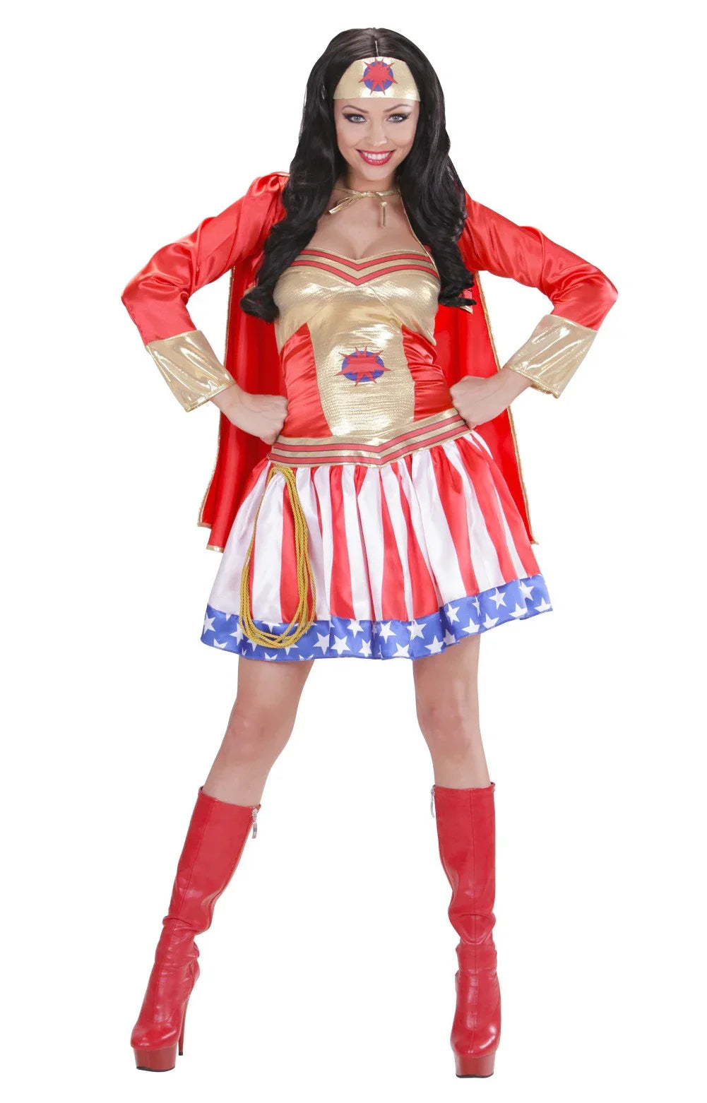 Disfraz de Super Hero Girl Adultos Widmann