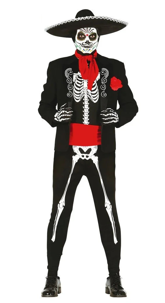 Disfraz de La Muerte Mexicana para Adulto Disfraces Halloween Guirca