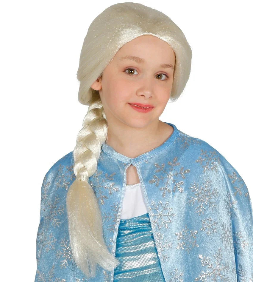 Deguisement Enfant 3 Ans Fille Perruque Elsa Reine Des Neiges Avec Diadème - Déguisement Enfant Fille - Accessoire Cosplay Frozen Deguisement Enfant 3 Ans Fille Perruque Elsa Reine Des Neiges Avec Diadème - Déguisement Enfant Fille - Accessoire Cosplay Frozen