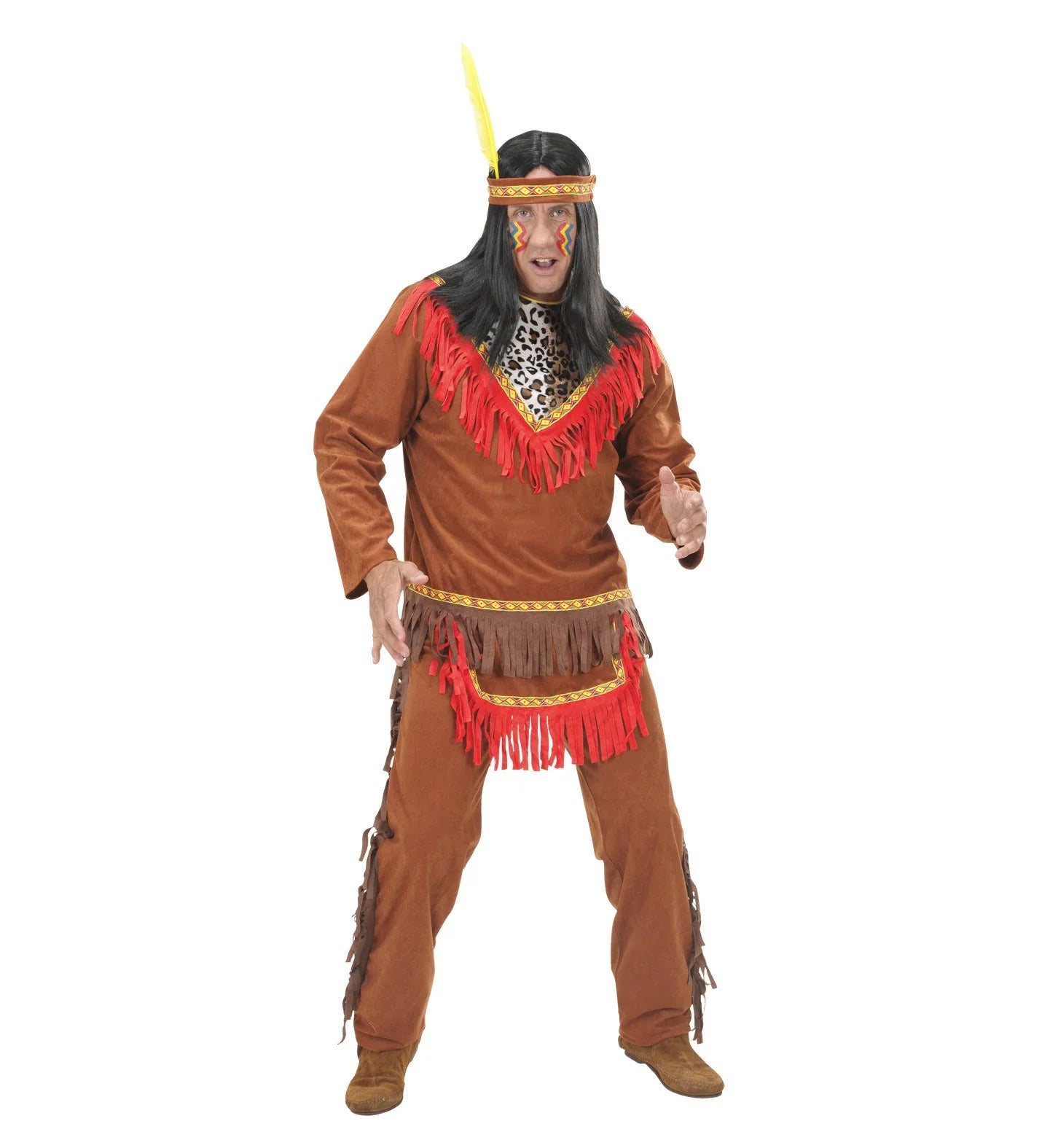 Disfraz de Indio para Hombre Adultos Widmann