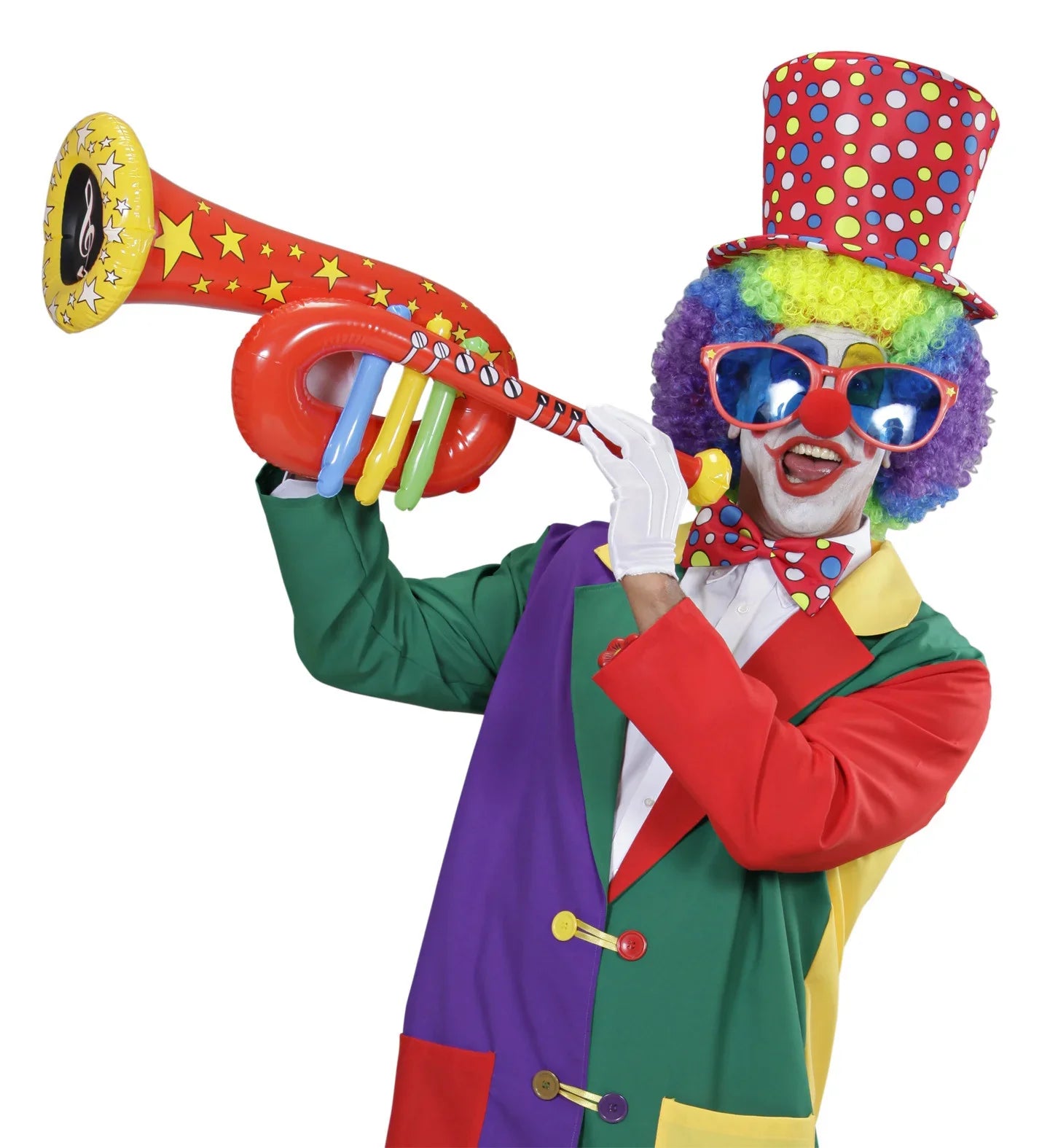 Tuba Hinchable en colores COMPLEMENTOS Widmann