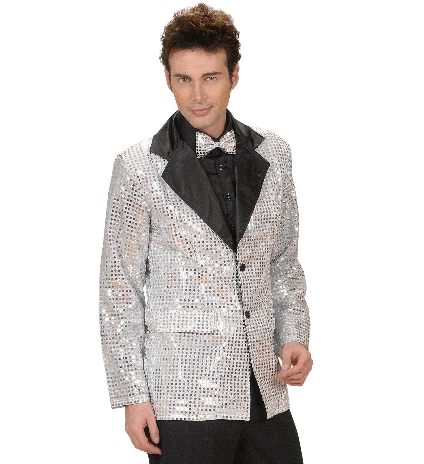 Chaqueta de Lentejuelas Plateada Chaquetas y Fracs Widmann