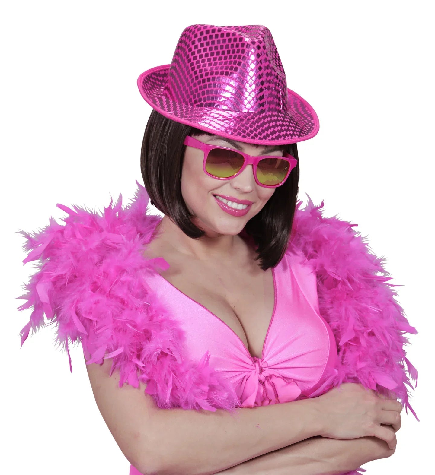 Gafas Rosa Neón Años 80 Gafas Widmann