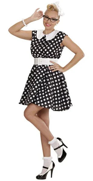 Disfraz de Lady Años 50 para Mujer Adultos Widmann