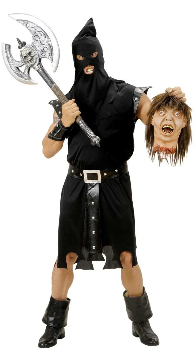 Disfraz de Verdugo Negro para Hombre Adultos Widmann