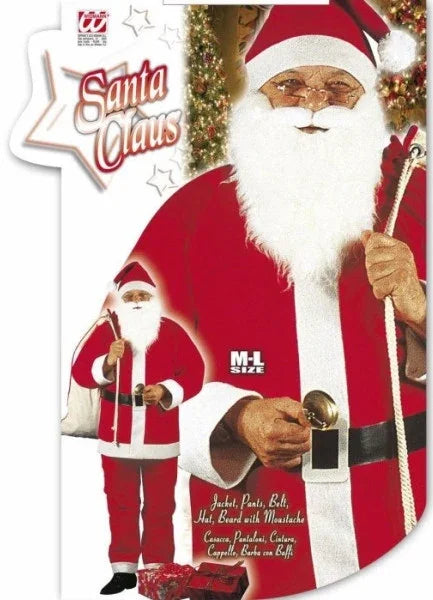 Disfraz de Papa Noel Económico Navidad Widmann