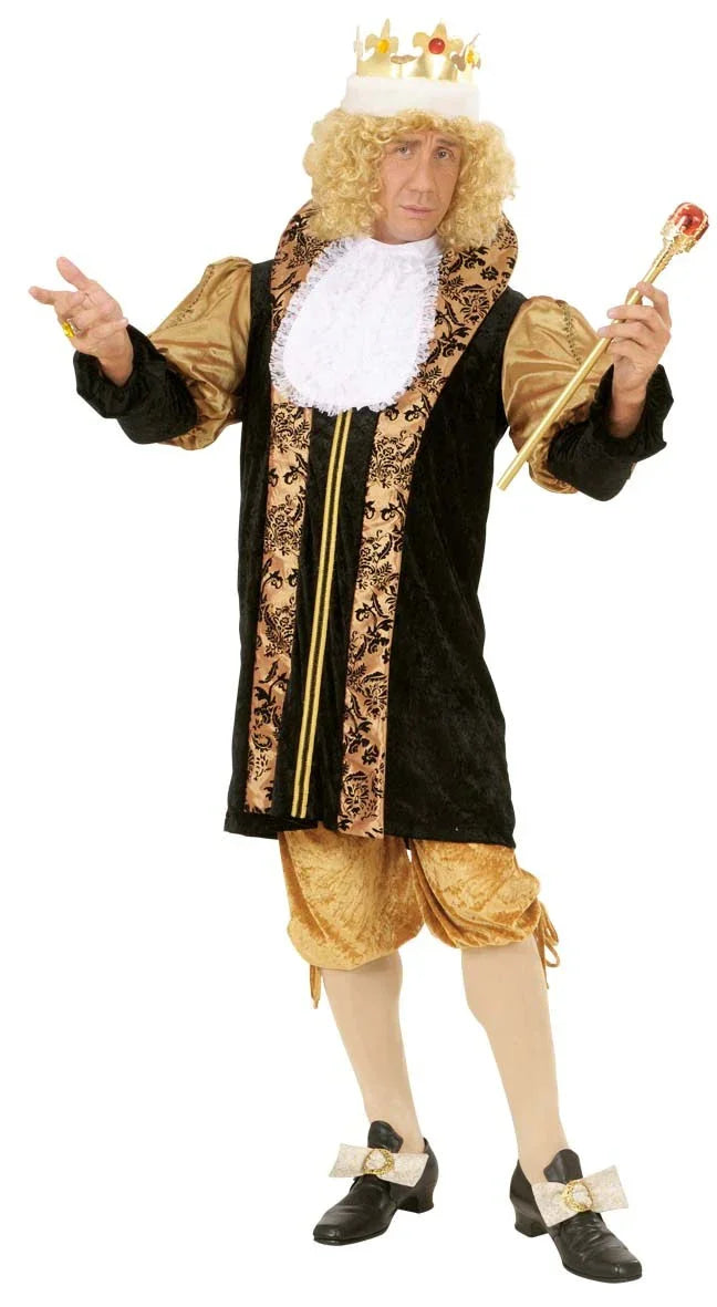 Disfraz de Rey Medieval Lujo para Hombre Adultos Widmann