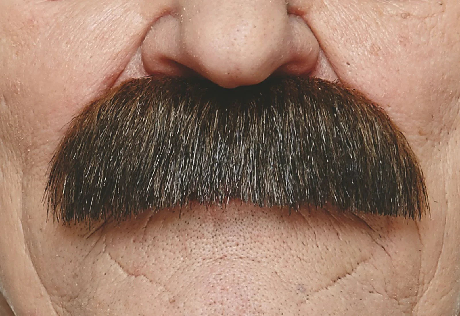 Bigote Tupido Marrón Oscuro Barbas y Bigotes Viving