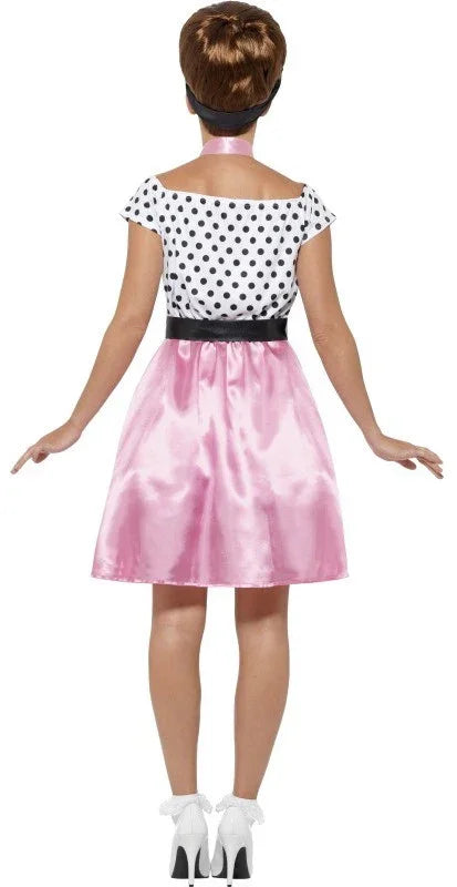 Disfraz de Señorita Años 50 para Mujer Grease - Años 40 y 50 Smiffys