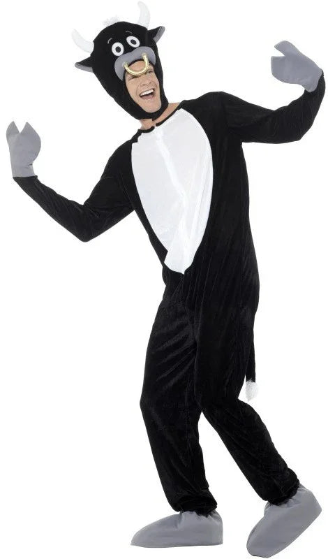 Disfraz de Toro con Aro para Adulto Vaca y Toro Smiffys