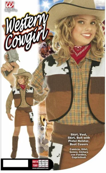 Disfraz de Vaquera Niña INFANTILES Widmann