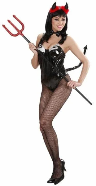 Set de cuernos, rabo y pajarita en negro COMPLEMENTOS Widmann