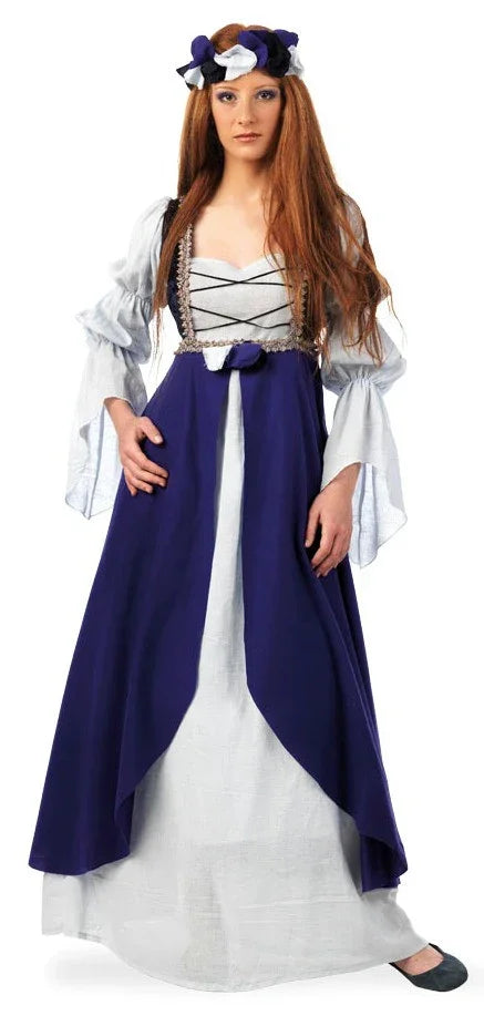 Disfraz de Dama Medieval Morado Medievales Limit Sport
