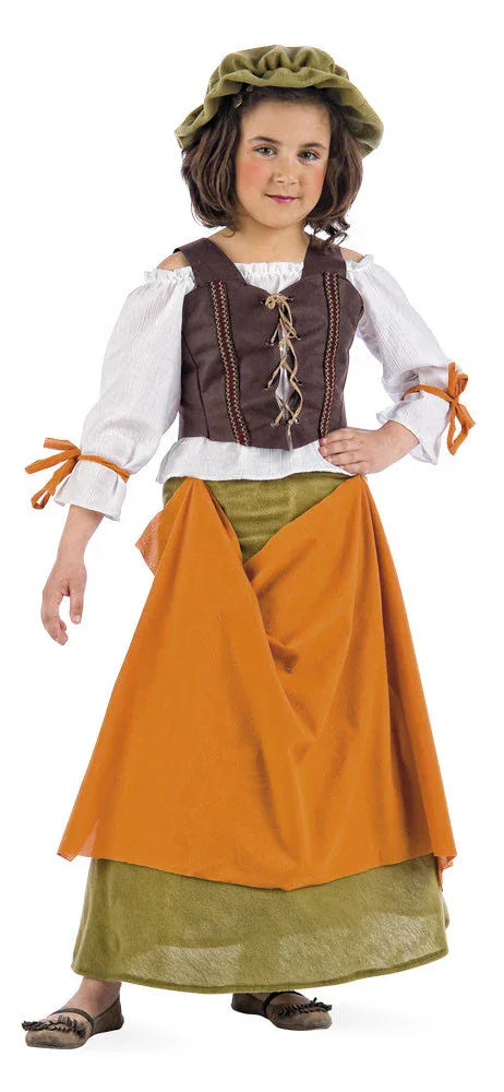 Disfraz de Tabernera para Niña Medieval Infantiles Limit Sport
