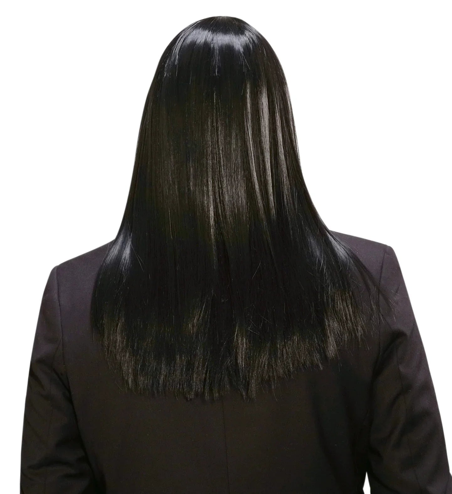 Peluca Morena de Pelo Largo Liso para Hombre Pelucas Widmann