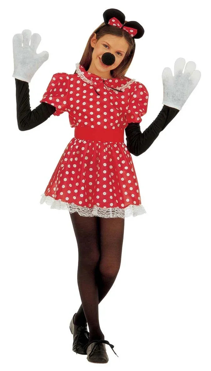 Disfraz de Ratoncita Minnie para Niña Animales Infantiles Widmann