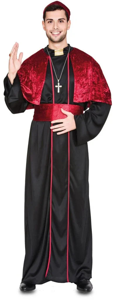 Disfraz de Obispo Católico para Adulto Religiosos EuroCarnavales