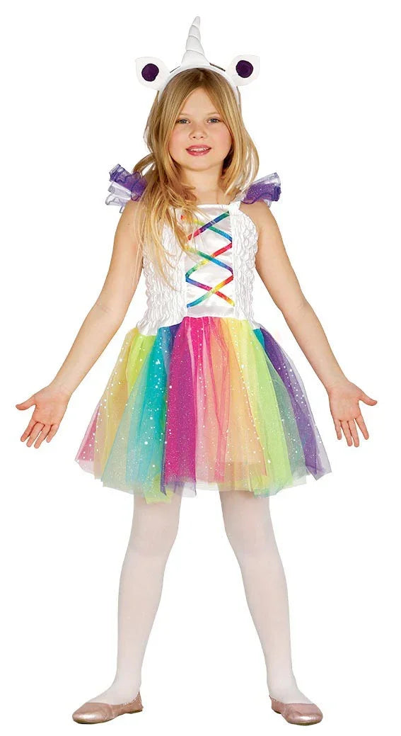 Disfraz de Unicornio con Tutú para Niña Unicornio Guirca