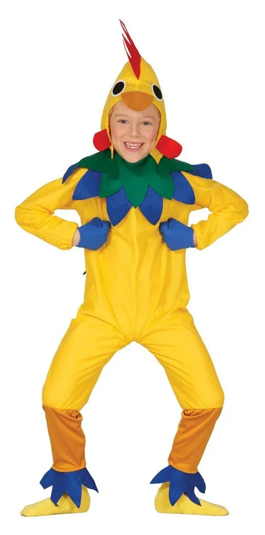Disfraz de Gallo Infantil Pollo y Gallina Guirca