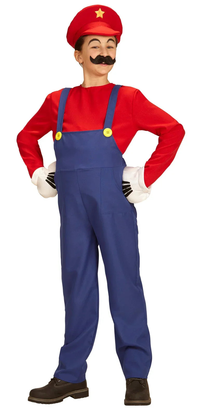 Disfraz de Super Mario Infantil Cuentos y Dibujos Animados Widmann