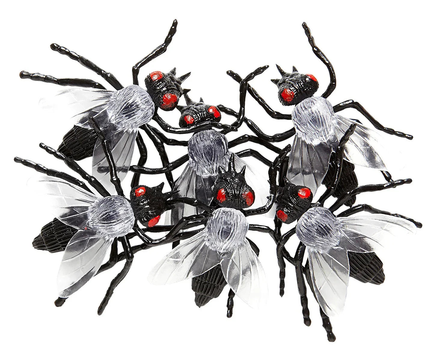 Set Moscas para Decoración de Halloween Decoración Halloween Widmann