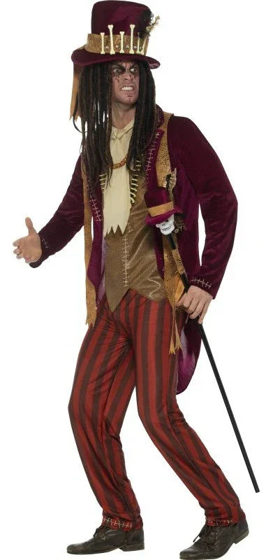 Disfraz de Brujo de Vudú para Hombre Brujas Smiffys