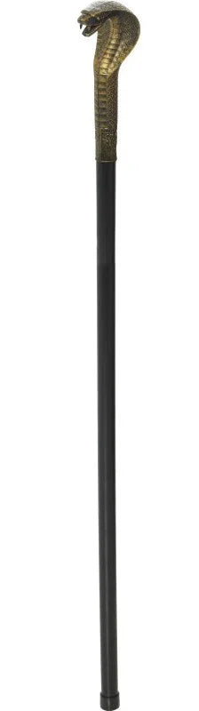 Bastón Egipcio con Cabeza de Serpiente Complementos Egipcios Smiffys
