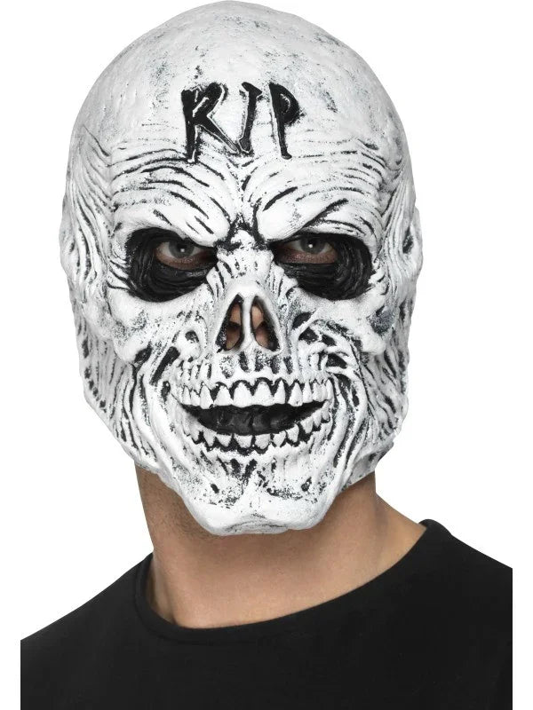 Máscara de Zombi Blanco Zombies Smiffys