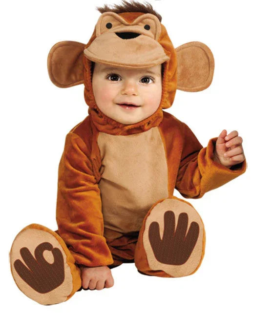 Disfraz de Mono para Bebé Mono y Gorila Rubies