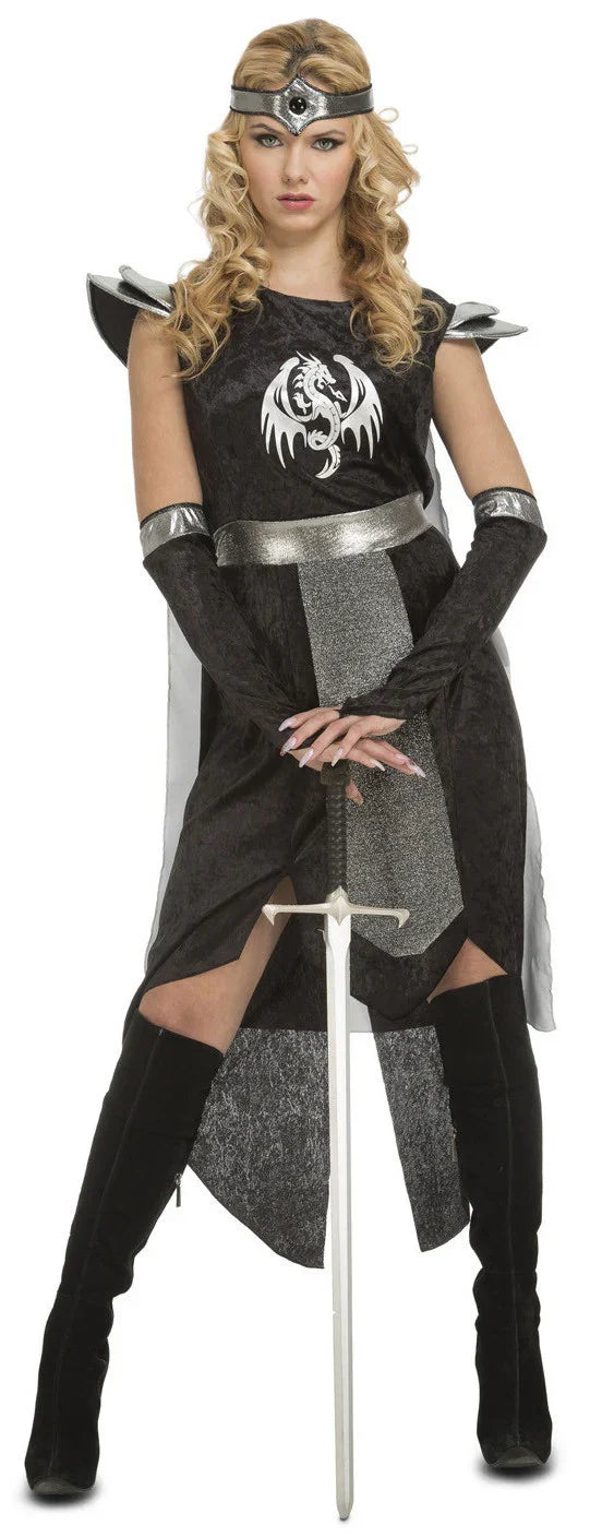 Disfraz de Guerrera Dragón para Mujer Medieval Viving