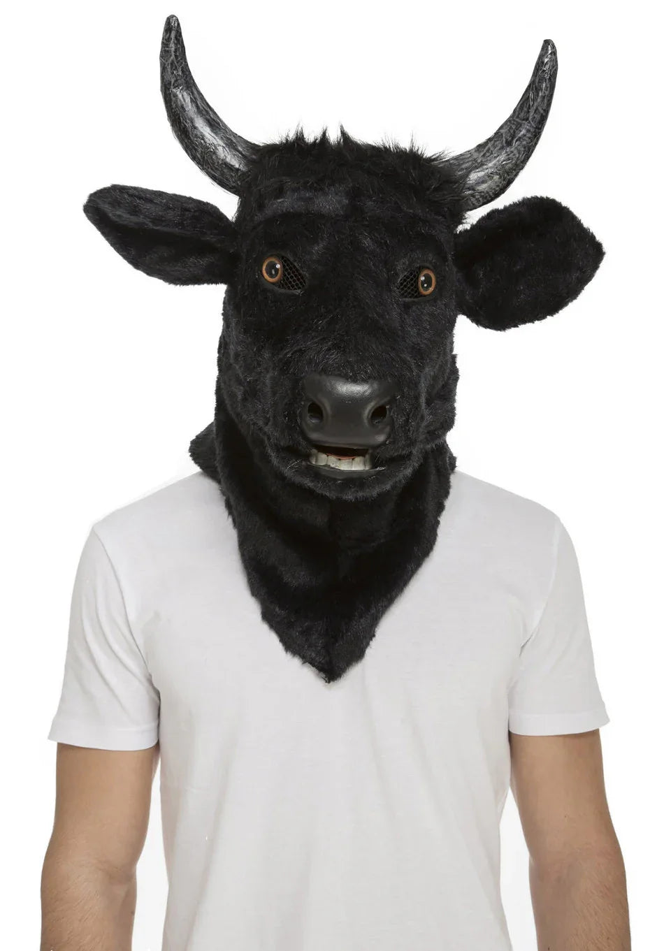 Máscara de Toro con Mandíbula Móvil Vaca y Toro Viving